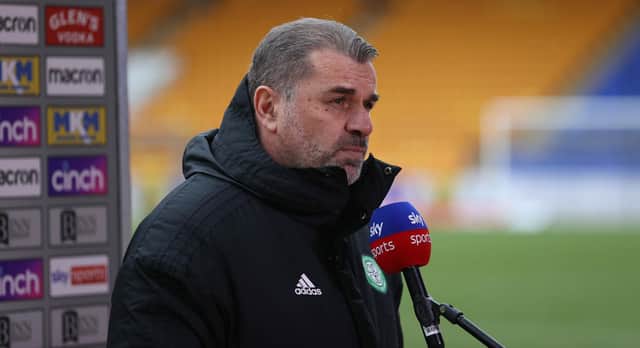 Celtic manager Ange Postecoglou's immersion in his job will remain total even during shutdown and that is the way he wants it. (Photo by Craig Williamson / SNS Group)