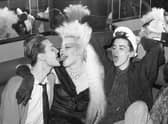 Angela Farley, dancer with Frankie Goes to Hollywood, headed north from Liverpool for a night out at Maestro's after hearing about the club. She wasn't disappointed. Picture by Simon Clegg.
