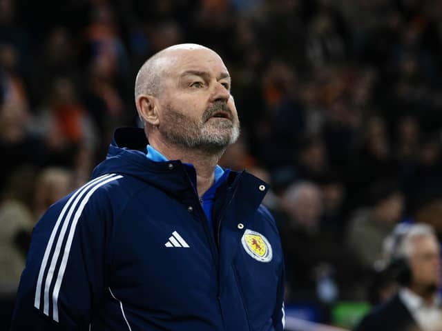 Scotland manager Steve Clarke will name his provisional 28-man squad for Euro 2024 on Wednesday. (Photo by Craig Williamson / SNS Group)
