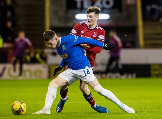 <p>Aberdeen's Calvin Ramsay is wanted by Bologna. (Photo by Ross Parker / SNS Group)</p>