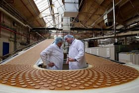 The McVitie’s factory in the Tollcross area of the city supports almost 500 jobs.