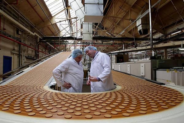 The McVitie’s factory in the Tollcross area of the city supports almost 500 jobs.