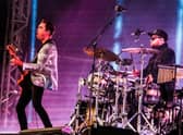 Saturday headliners Royal Blood get the crowd rocking in Hillsborough Park