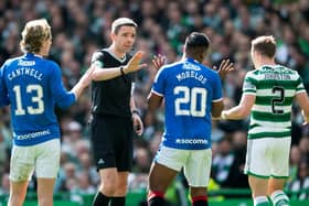 Kevin Clancy has been sent threats and abuse after officiating Rangers' loss to Celtic in the Premiership.  (Photo by Craig Foy / SNS Group)