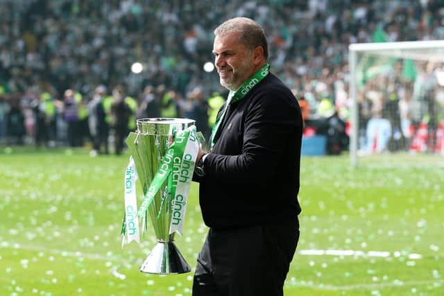 Ange Postecoglou has transformed Celtic's fortunes this season