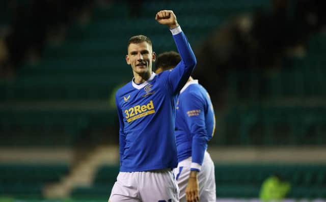 Croatian international left-back Borna Barisic has rediscovered his top form for Rangers since Giovanni van Bronckhorst took charge of the Ibrox club. (Photo by Craig Williamson / SNS Group)