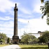 Controversy around Henry Dundas' links to the slave trade led to a new plaque installed at the Melville Monument in Edinburgh