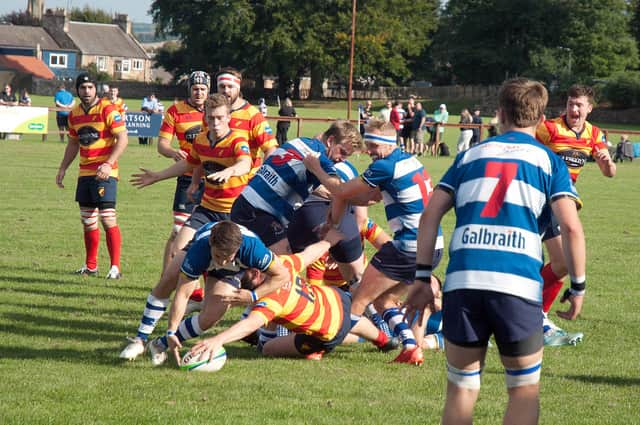 It wasn't a good day for West of Scotland as they went down 82-10 to Howe of Fife (pic: Gordon Cairns)