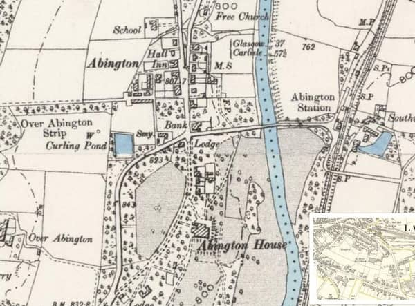 Second major revision of Ordnance Survey maps gives us an idea of how the increased prosperity of Britain was having a major impact on Clydesdale.