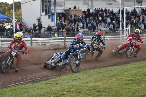 Action from Glasgow Tigers defeat at Newcastle Diamonds (pic: George Mutch)
