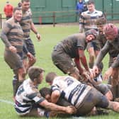 Action from Biggar's 14-5 home league win over Heriot's Blues on February 29, 2020 (Pic by Nigel Pacey)