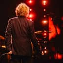 Mick Hucknall on stage