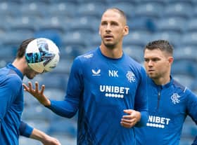 Niko Katic feels he never got a chance at Rangers under Giovanni van Bronckhorst. (Photo by Rob Casey / SNS Group)