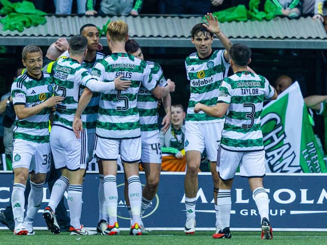 Celtic played excellently at Rugby Park.