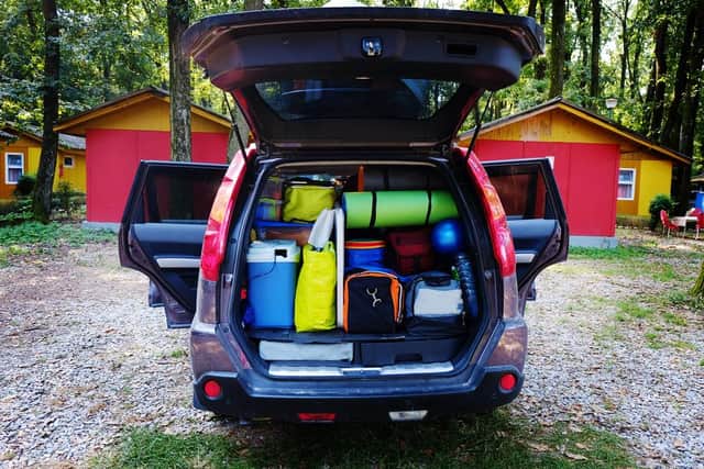 How to pack a car