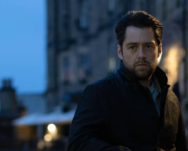 Richard Rankin plays detective sergeant John Rebus in the new BBC TV series. Picture: Mark Mainz