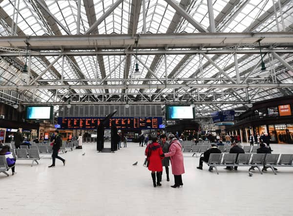 Glasgow Central is set to be refurbished. 