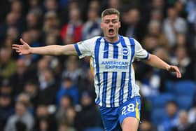 Evan Ferguson of Brighton & Hove Albion has struggled for minutes in the Premier League this season