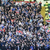 Rangers will have 900 fans present at the first Old Firm match of the season.