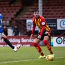 Cedric Itten scores the only goal of the game for Rangers in their pre-season friendly against Partick Thistle at Firhill. (Photo by Craig Williamson / SNS Group)