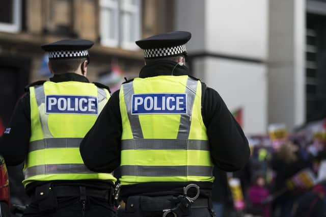 Police Scotland is appealing for information following the incident on Sauchiehall Street. 