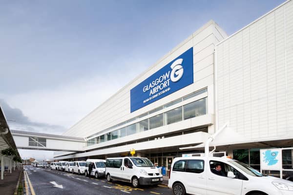 Glasgow Airport said its traffic this year would be the lowest since 1973. Picture: Glasgow Airport/McAteer Photograph