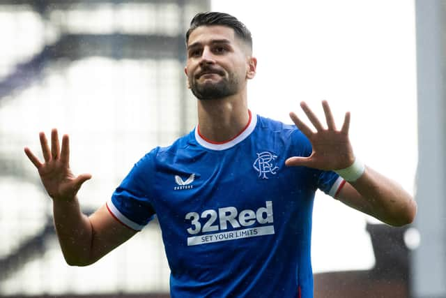 Rangers striker Antonio Colak has been ruled out until after the World Cup break. (Photo by Alan Harvey / SNS Group)