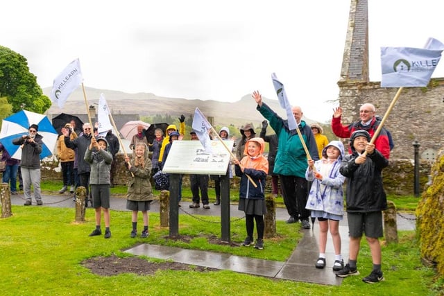 Pupils from Killearn Primary gave the Killearn Heritage Trail a grand opening