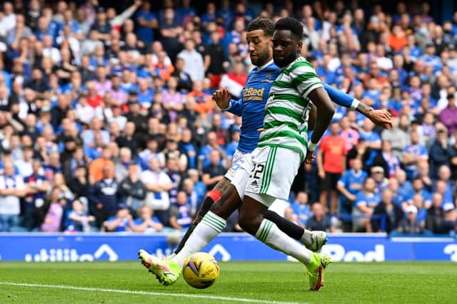 Odsonne Edouard during his final game for Celtic prior to his move to Crystal Palace at the end of the summer transfer window. Picture: SNS