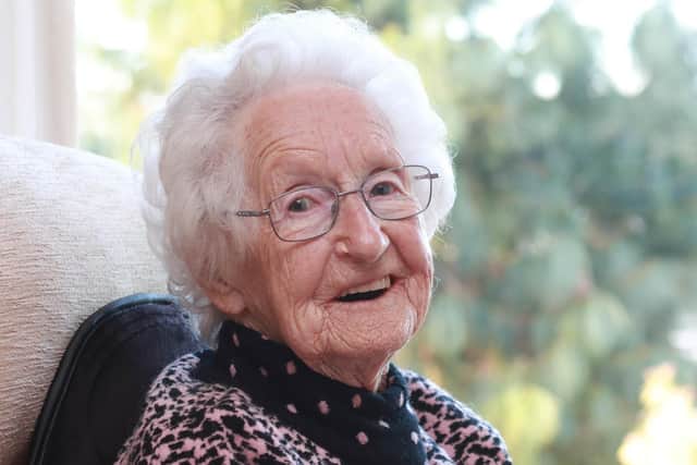 Elizabeth Aitken from Lanark has celebrated her 100th birthday.