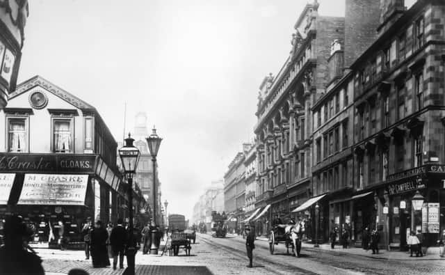 1895: Sauchiehall street.