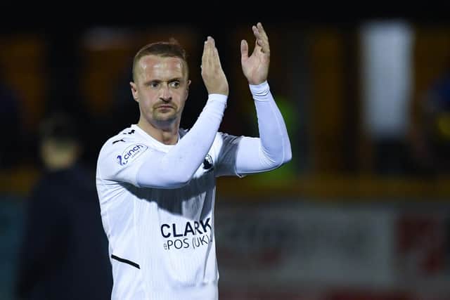 Leigh Griffiths is on the hunt for a new club. (Photo by Ross MacDonald / SNS Group)