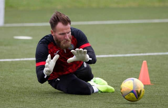 Jak Alnwick missed training in the lead-up to his side's 2-0 defeat at Ibrox after a disrupted fortnight. (Photo by Craig Williamson / SNS Group)