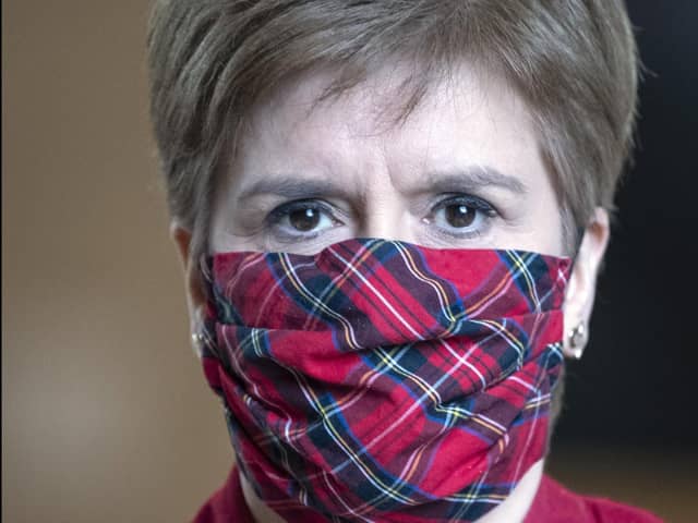First Minister Nicola Sturgeon will announce the Scottish Government’s decision on scrapping face coverings in some public places on Wednesday.