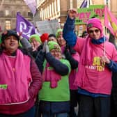 Strikes in Scotland (Photo by Jeff J Mitchell/Getty Images)