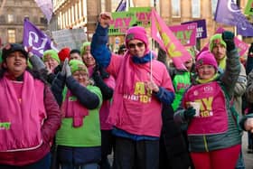 Strikes in Scotland (Photo by Jeff J Mitchell/Getty Images)
