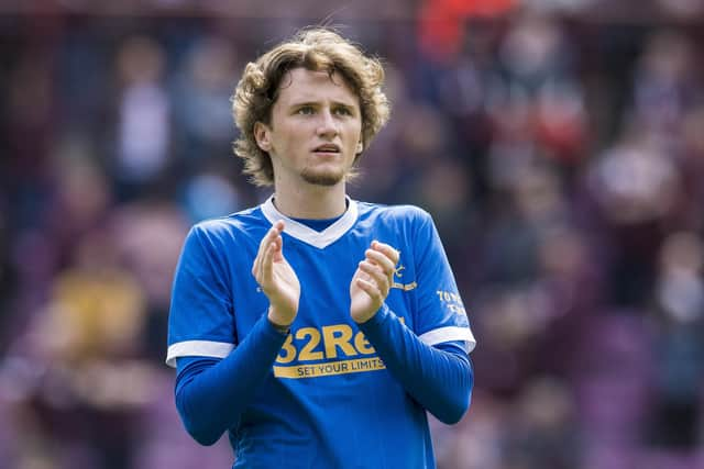 Rangers' Alex Lowry could provide the inventiveness for the Ibrox club in the Hampden final they were crying out for in the Europa League decider. (Photo by Ross Parker / SNS Group)