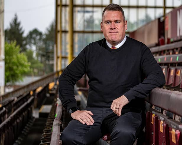 Motherwell women's manager Paul Brownlie (Pic courtesy of Motherwell FC)