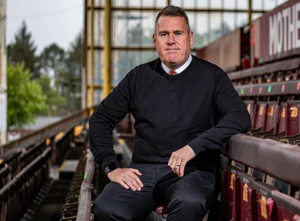 Motherwell women's manager Paul Brownlie (Pic courtesy of Motherwell FC)