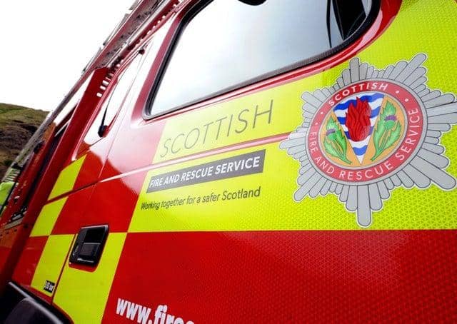 Fire service tackle huge blaze