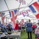 It was all smiles as residents and relatives enjoyed the festivities.