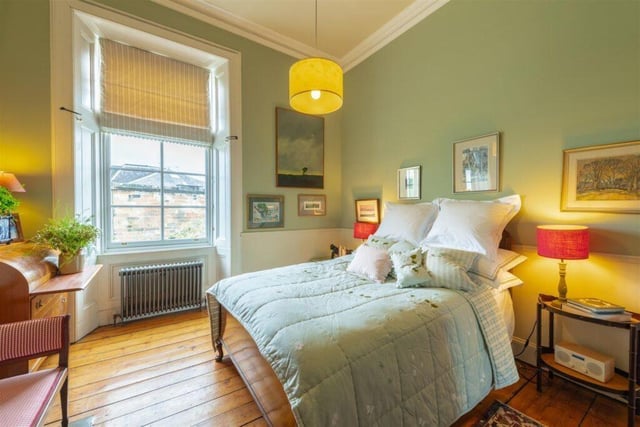 There are four bedrooms.