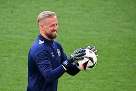 Kasper Schmeichel represented Denmark at Euro 2024
