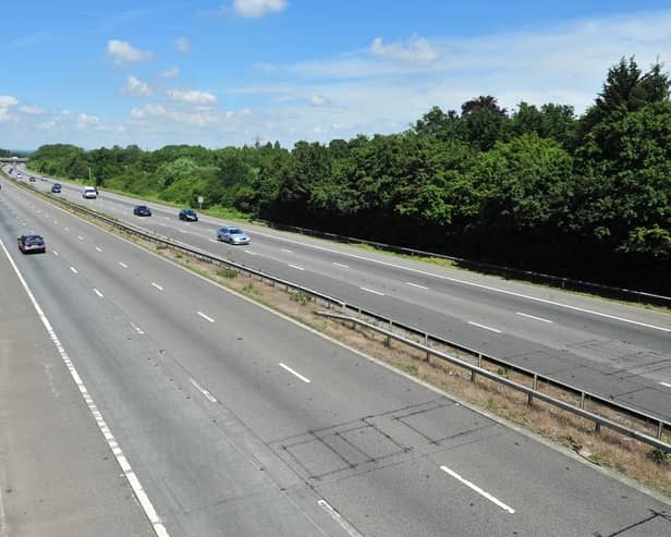 James Hollett was charged in relation to an incident on the M23 near Gatwick Airport