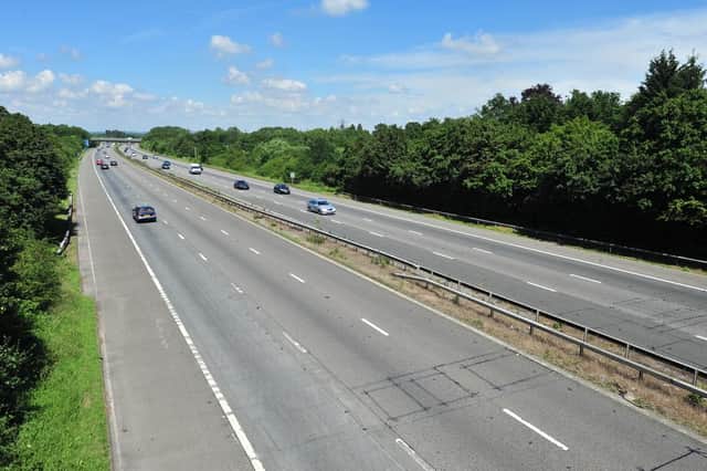 James Hollett was charged in relation to an incident on the M23 near Gatwick Airport