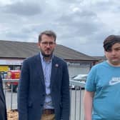 Scottish Parliament members have called for action over controversial decision on grandmother's future. Ketino Baikhadze and her grandson Giorgi Kakava, with Paul Sweeney MSP.