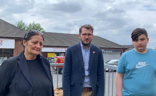 Scottish Parliament members have called for action over controversial decision on grandmother's future. Ketino Baikhadze and her grandson Giorgi Kakava, with Paul Sweeney MSP.