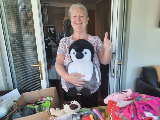 Janice Coulter hopes to raise even more funds this weekend with her garden sale.