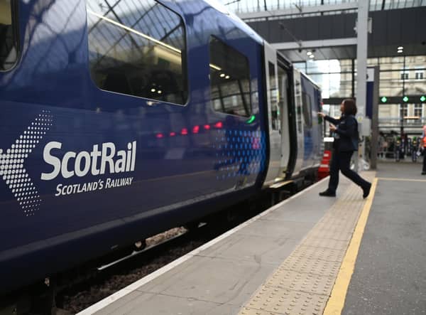 ScotRail will restore services to December levels of 2000 a day from Monday but they will remain 400 down on pre-pandemic levels. Picture: John Devlin