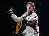 Lewis Capaldi on the opening night of his UK tour at First Direct Arena, Leeds. Picture: Anthony Longstaff